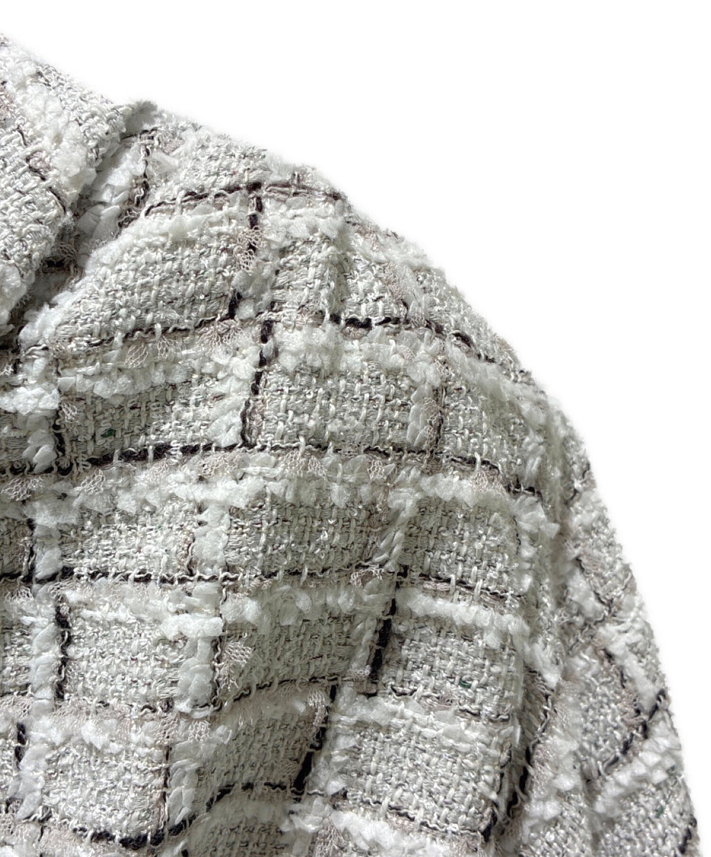 [Pre-owned] CHANEL P71 22 Cruise Cropped Tweed Short Jacket P71855V63403: Cruise Collection 2022