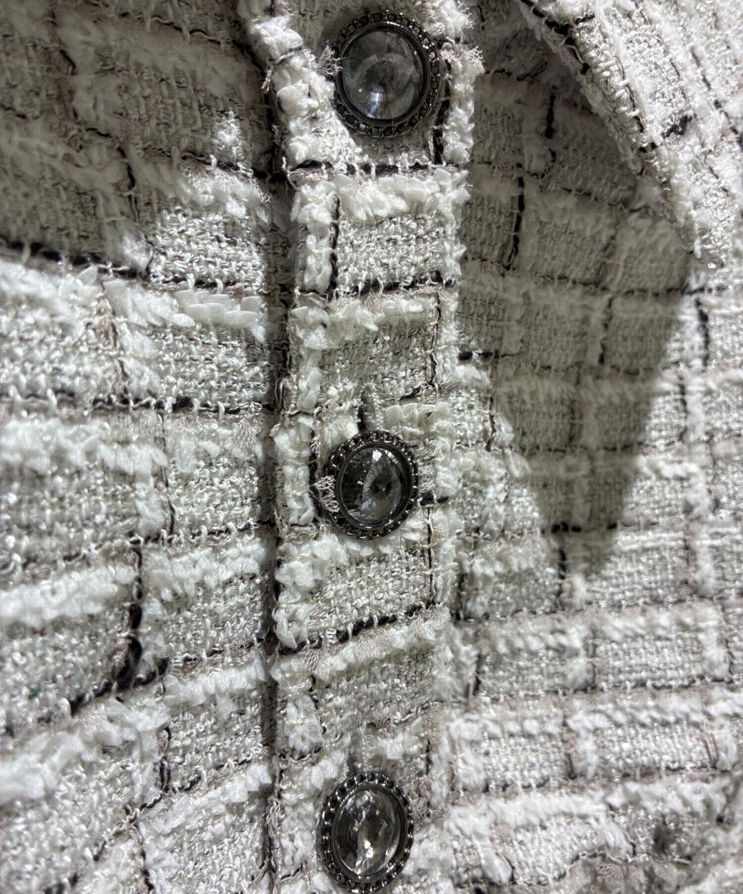 [Pre-owned] CHANEL P71 22 Cruise Cropped Tweed Short Jacket P71855V63403: Cruise Collection 2022