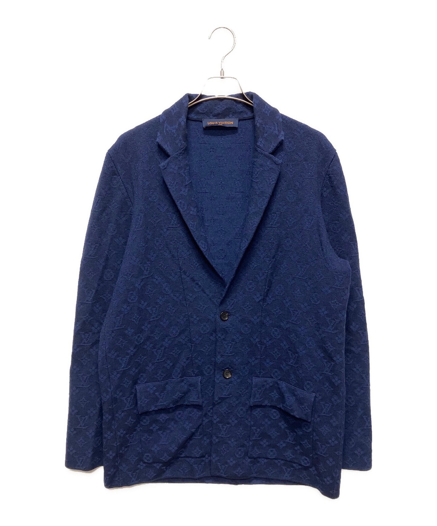 [Pre-owned] LOUIS VUITTON 21SS Monogram Jacquard Knit Tailored Jacket/ All over/ RM211V AU7 HLN02W