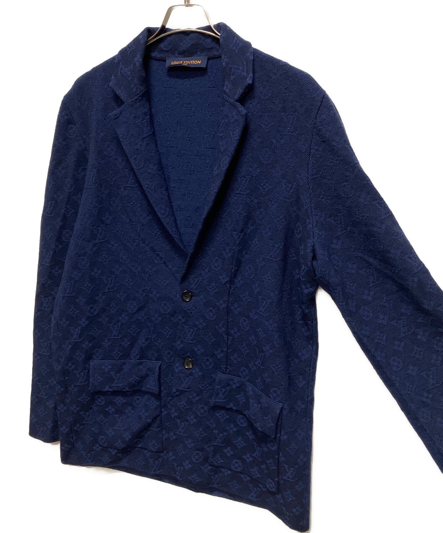 [Pre-owned] LOUIS VUITTON 21SS Monogram Jacquard Knit Tailored Jacket/ All over/ RM211V AU7 HLN02W