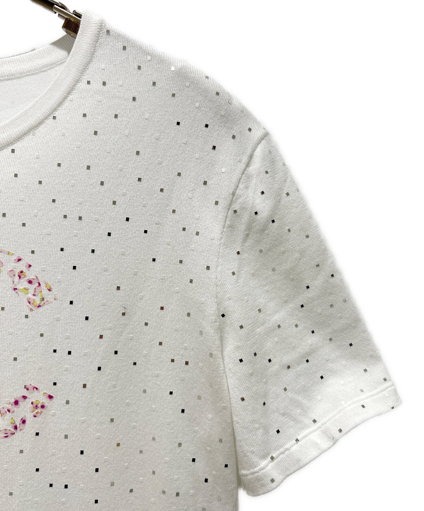 [Pre-owned] CHANEL Coco logo lame cut and sewn dress / long dress / cut and sewn dress / coco logo P70461K10042