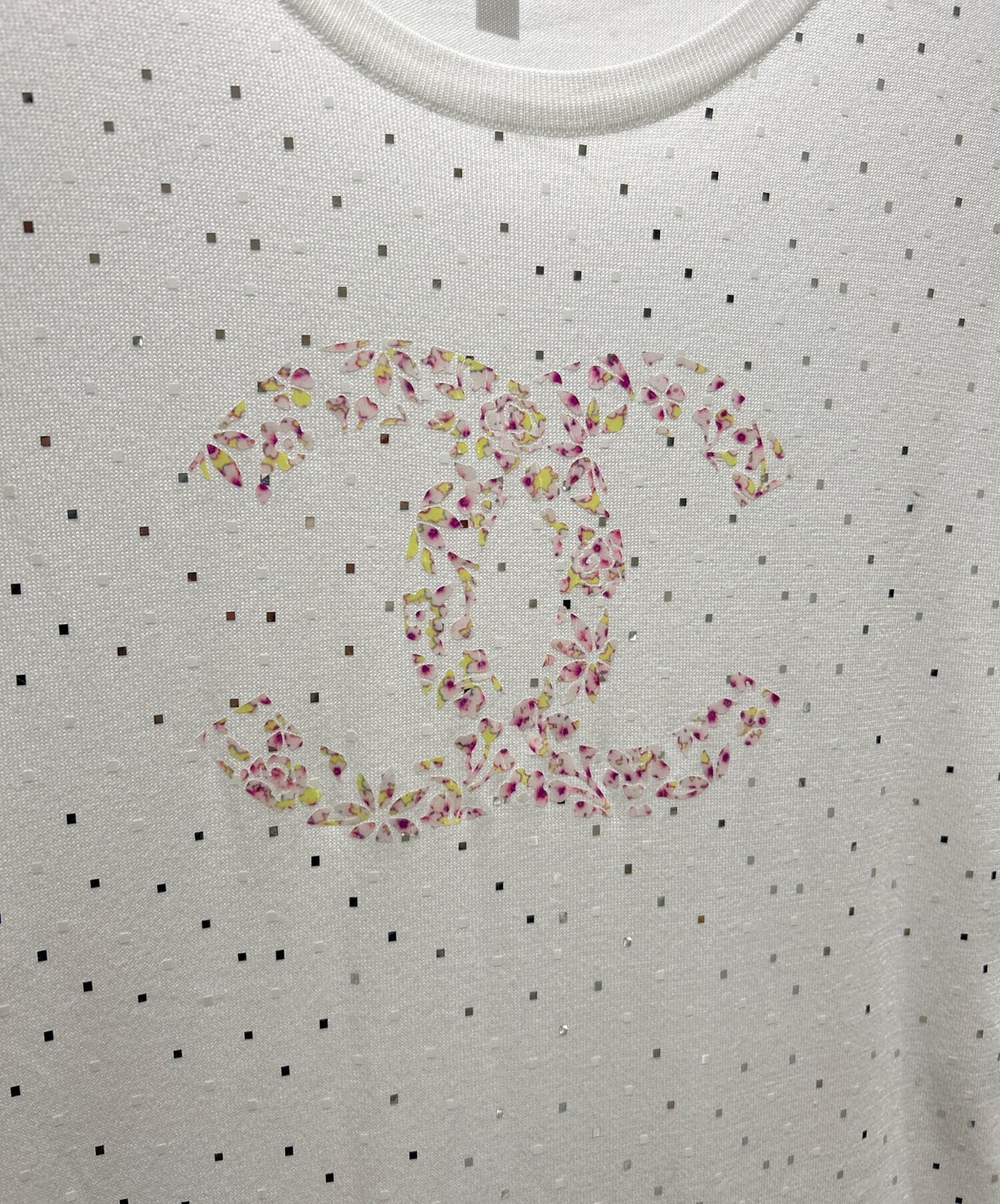 [Pre-owned] CHANEL Coco logo lame cut and sewn dress / long dress / cut and sewn dress / coco logo P70461K10042