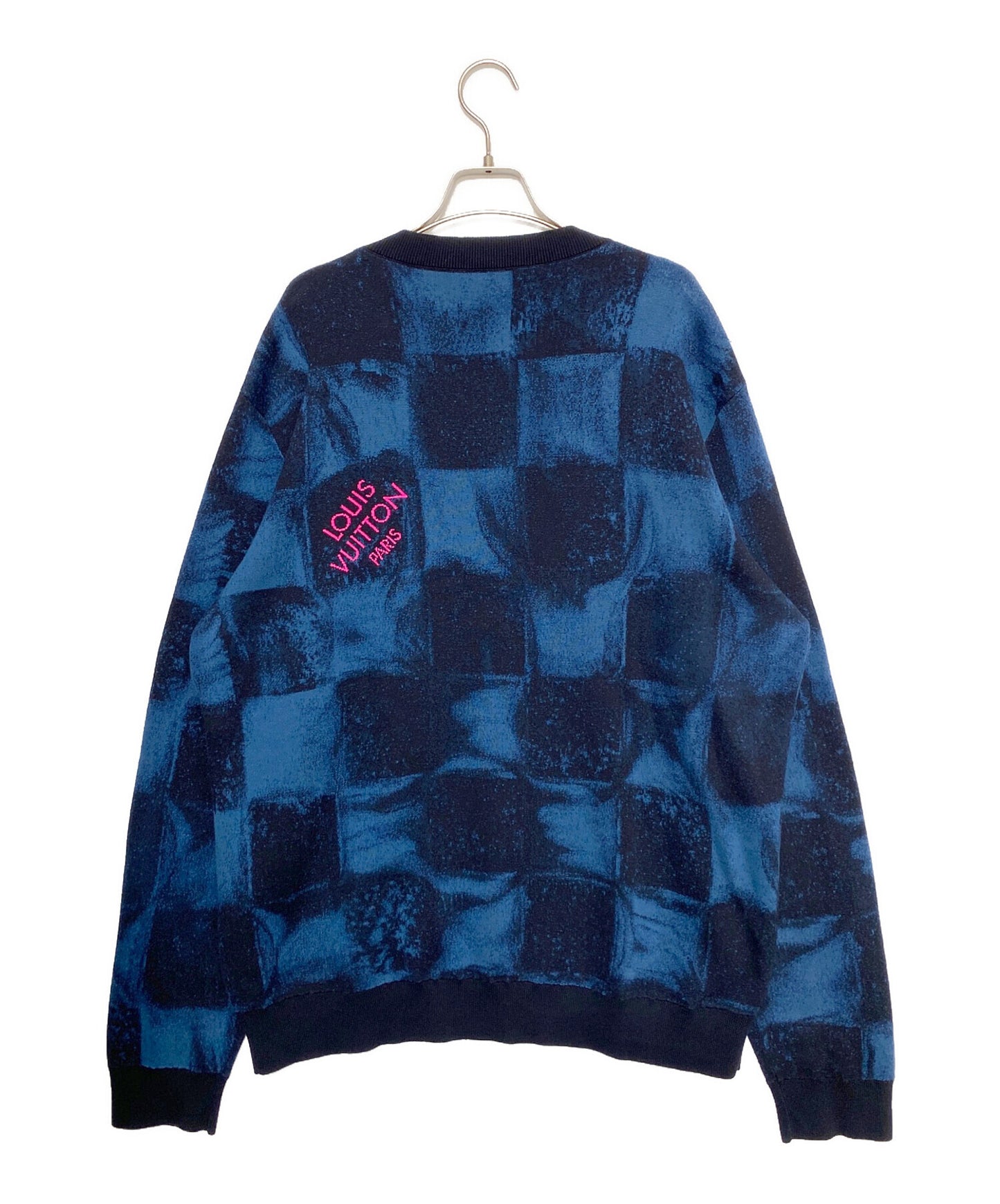 [Pre-owned] LOUIS VUITTON Damier Salt Jacquard Sweatshirt RM212M ET6 HLN14W