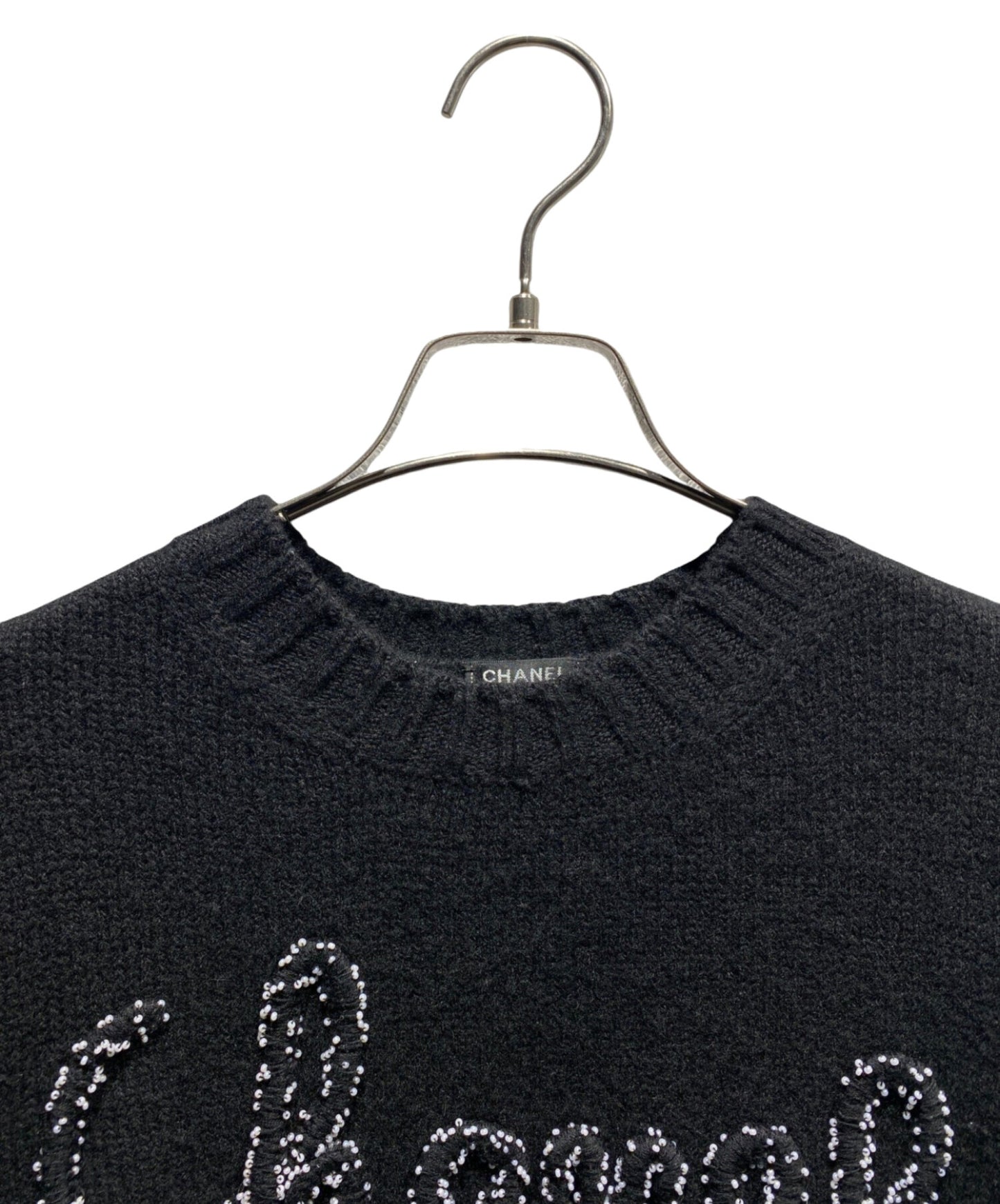 [Pre-owned] CHANEL Cashmere Pullover Knit / P65189K61044 / Logo Knit / Pullover / Sweater P65189K61044