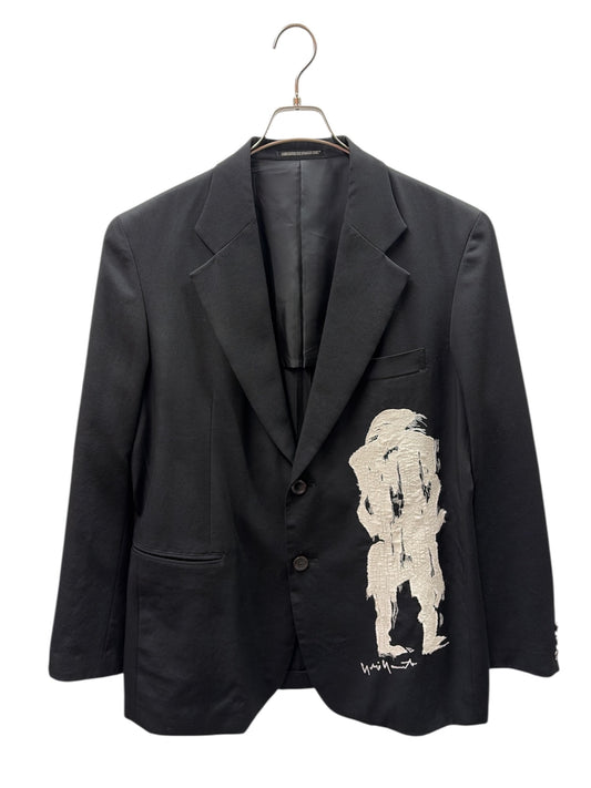 [Pre-owned] Yohji Yamamoto pour homme Embroidered jacket / Tailored jacket / Single / Jacket / HN-J97-102 HN-J97-102