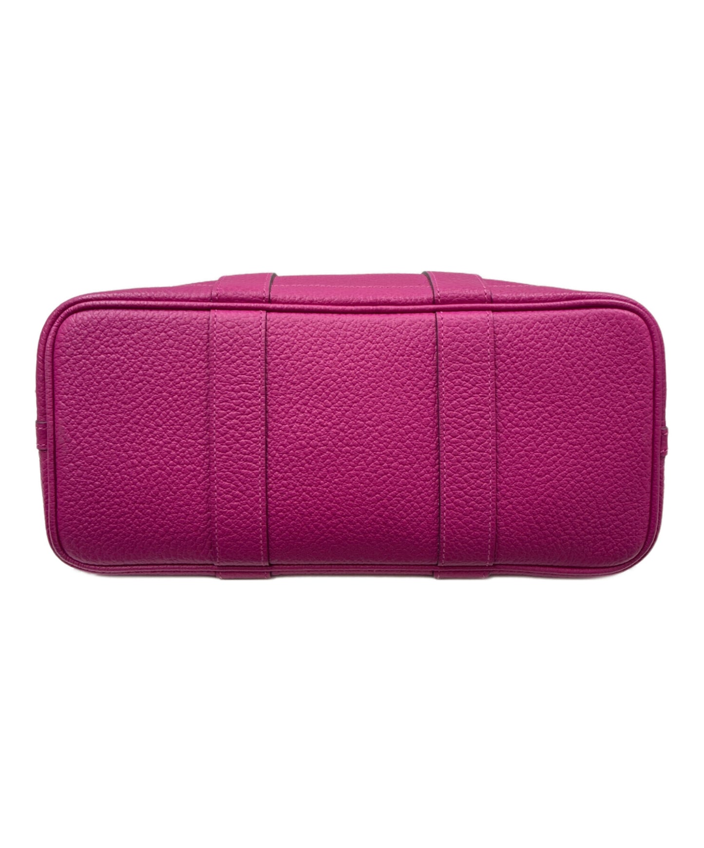 [Pre-owned] HERMES Garden Party TPM Garden Party TPM/Country/Rose Purple/C Engraved: 2018 Manufacture/Silver Hardware/Bag/Bag/Handbag/Tote Bag