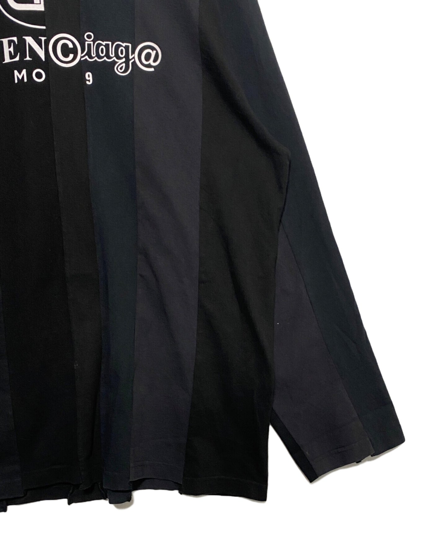 [Pre-owned] BALENCIAGA Redesigned Long-Sleeve T-Shirt 661604 TKVD1