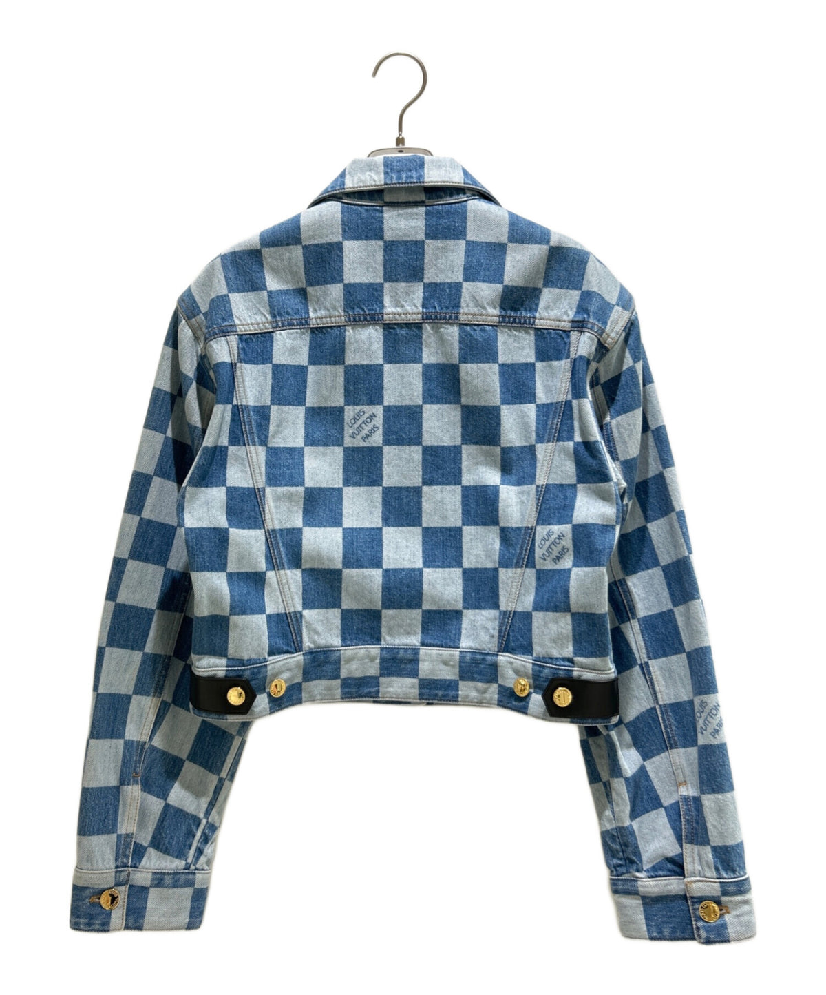 [Pre-owned] LOUIS VUITTON 24SS Damier Denim Jacket / RW241WW / Jacket / Leather Jacket RW241WW