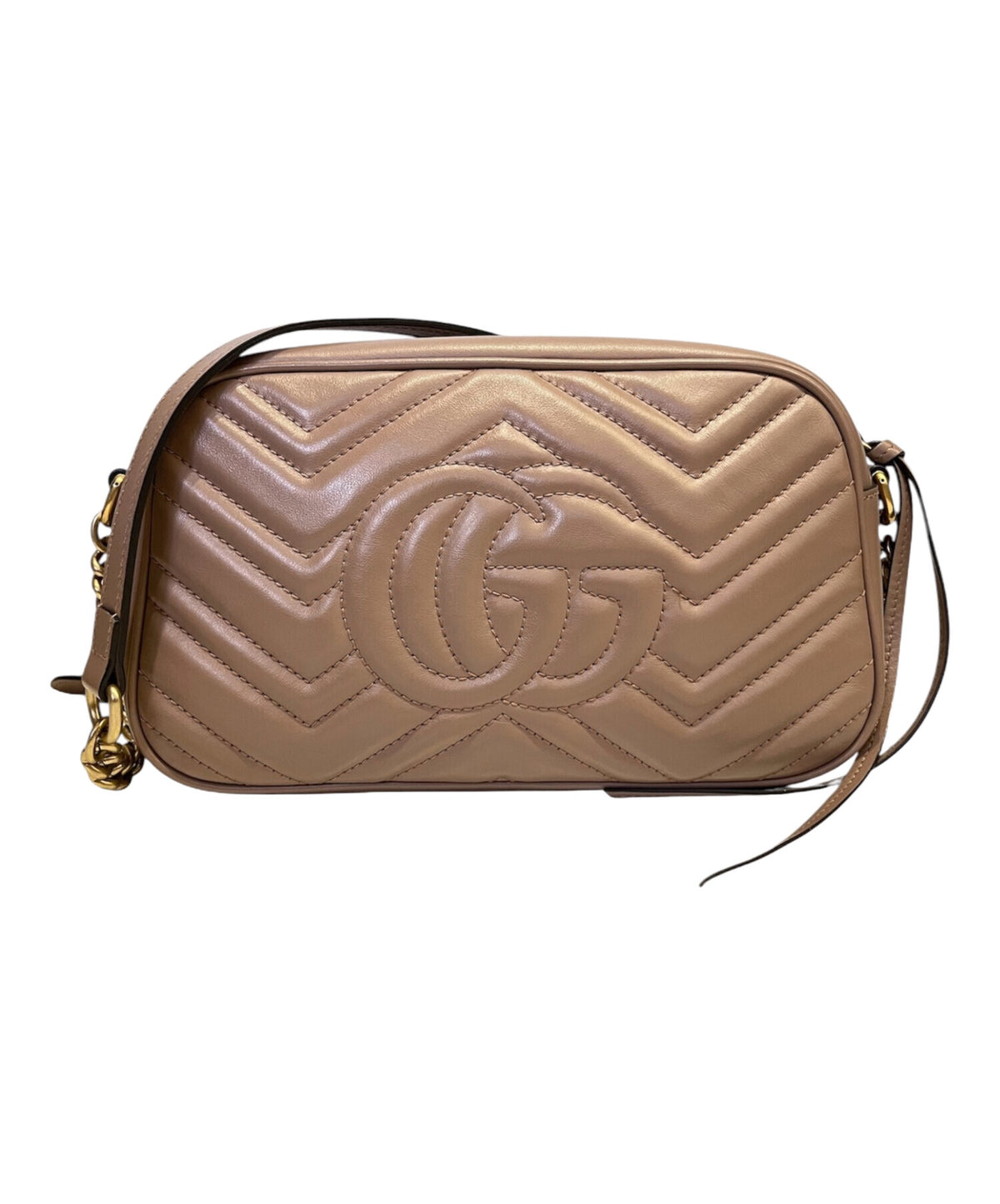 [Pre-owned] GUCCI GG Marmont Chain Shoulder Bag 447632