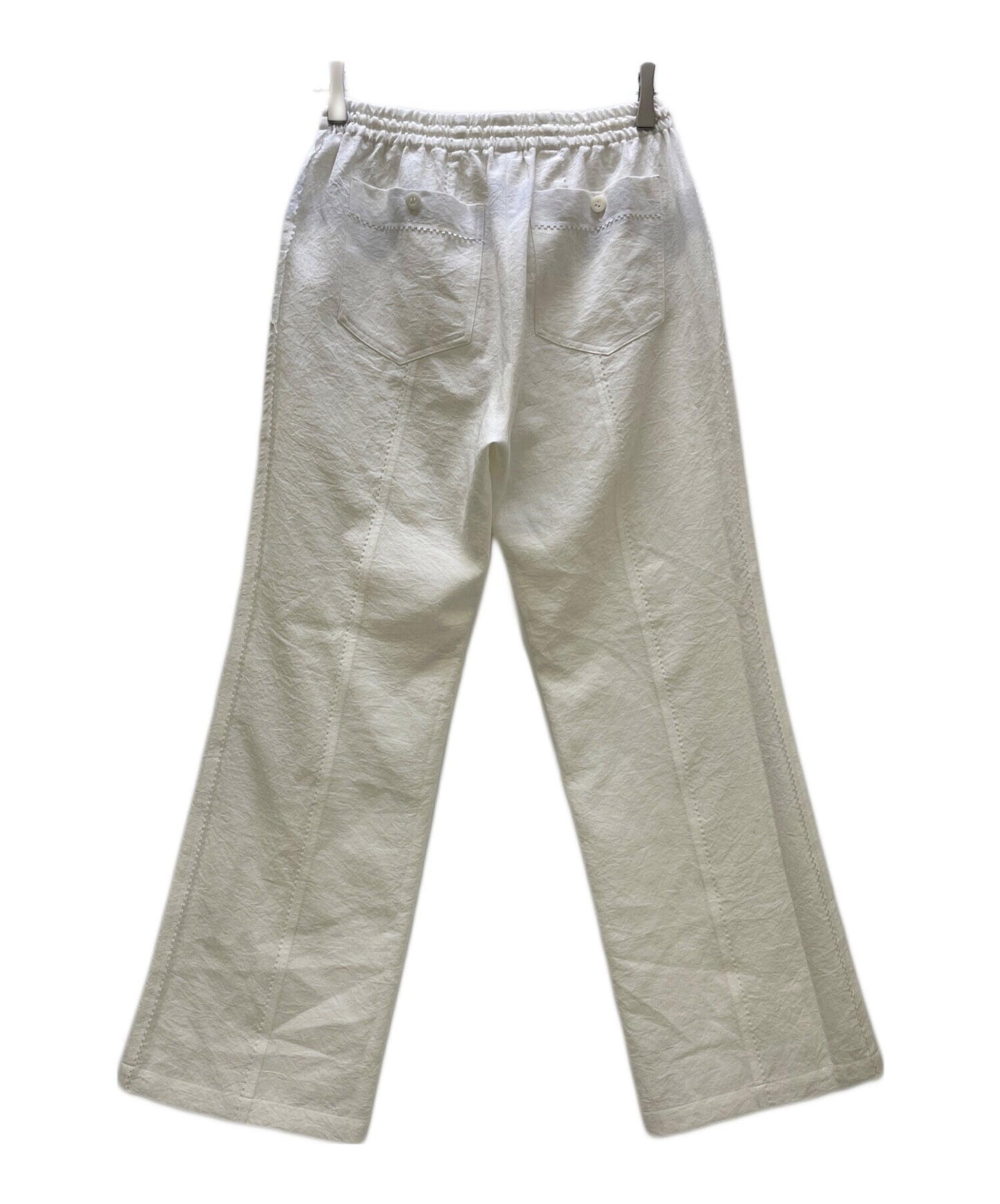 [Pre-owned] PLEATS PLEASE loose-fitting pants with an elastic or drawcord waist