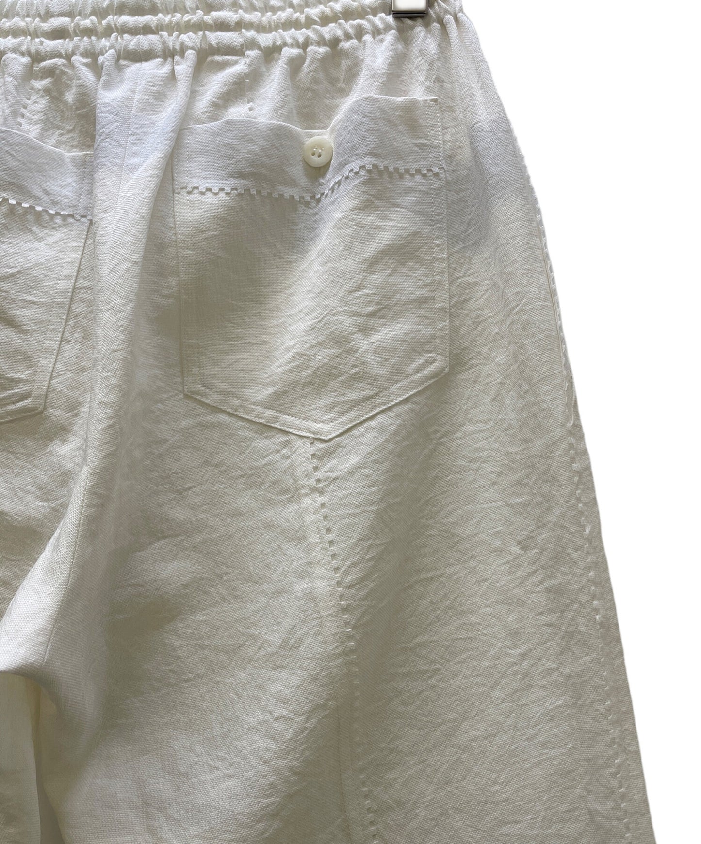 [Pre-owned] PLEATS PLEASE loose-fitting pants with an elastic or drawcord waist