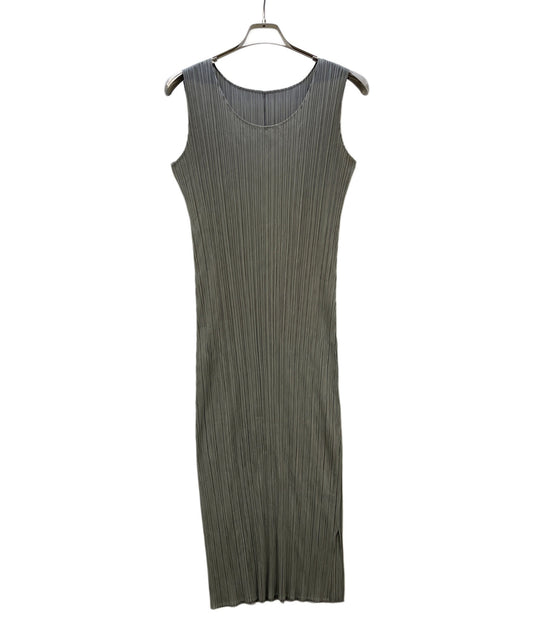 [Pre-owned] PLEATS PLEASE Sleeveless Pleated Dress PP55-JH102