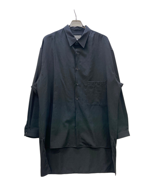 [Pre-owned] Yohji Yamamoto pour homme Front and back tiered blouse 20SS HN-B34-100