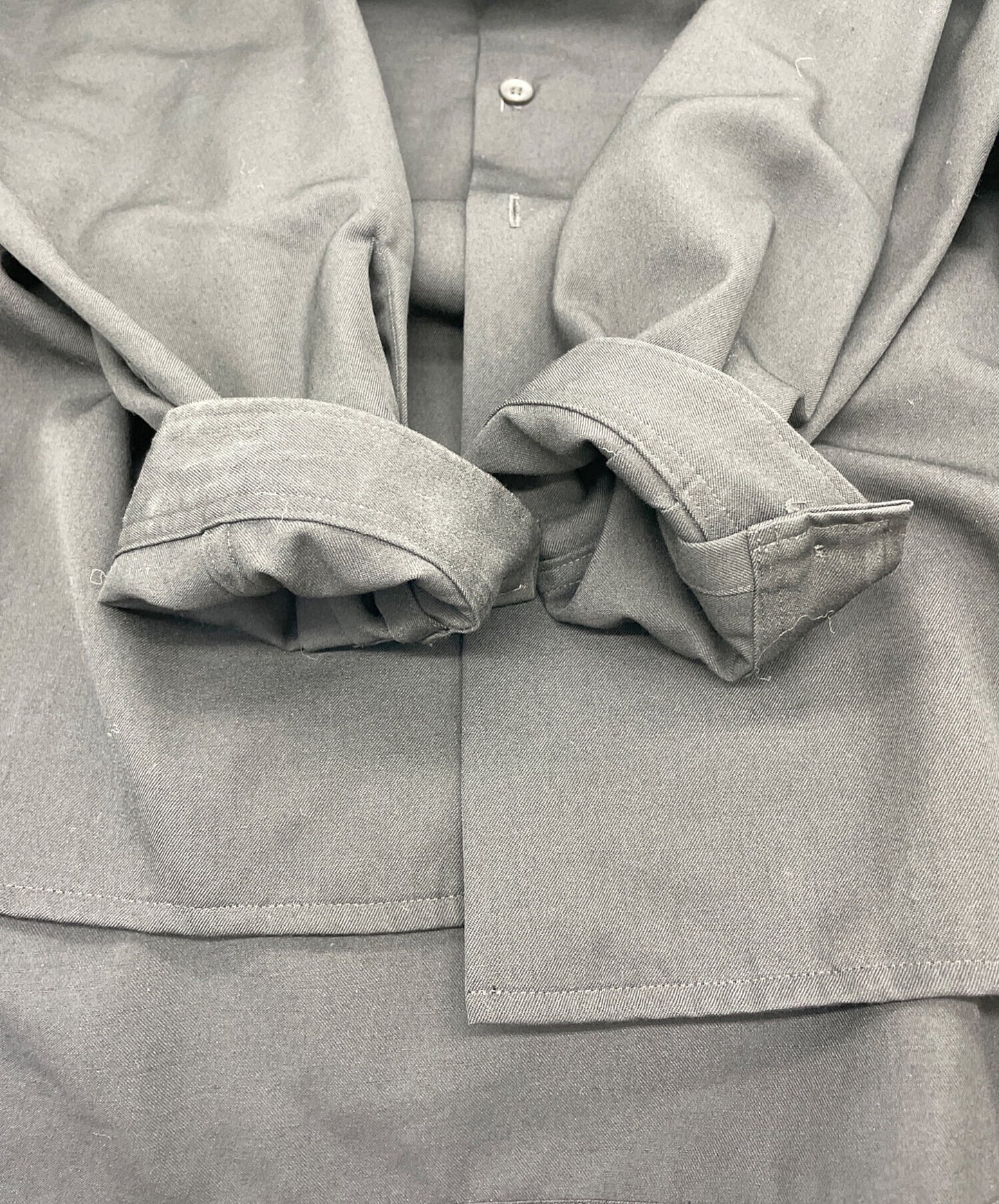 [Pre-owned] Yohji Yamamoto pour homme Front and back tiered blouse 20SS HN-B34-100