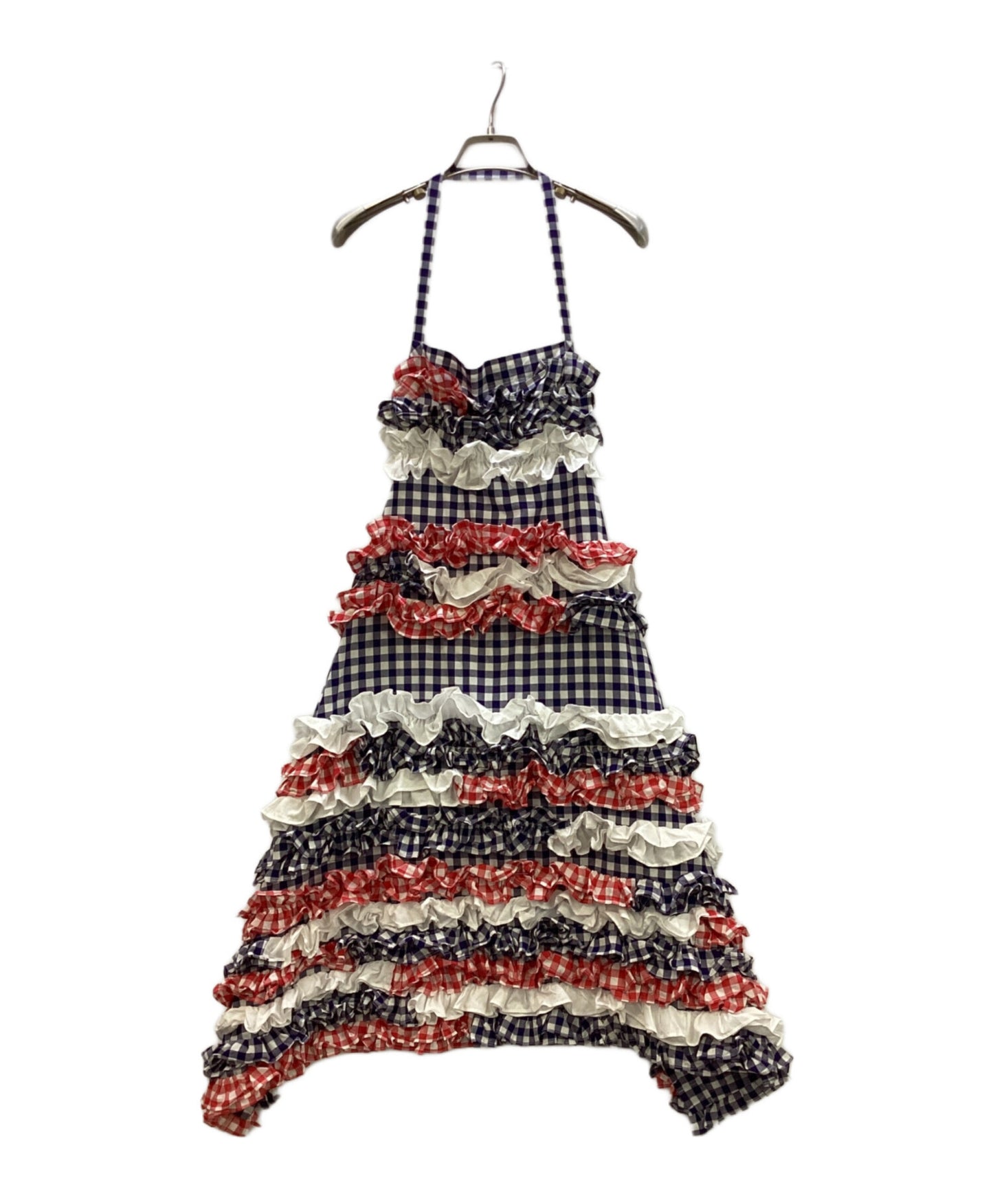 [Pre-owned] COMME des GARCONS GIRL Gingham Check Dress Apron NK-A006