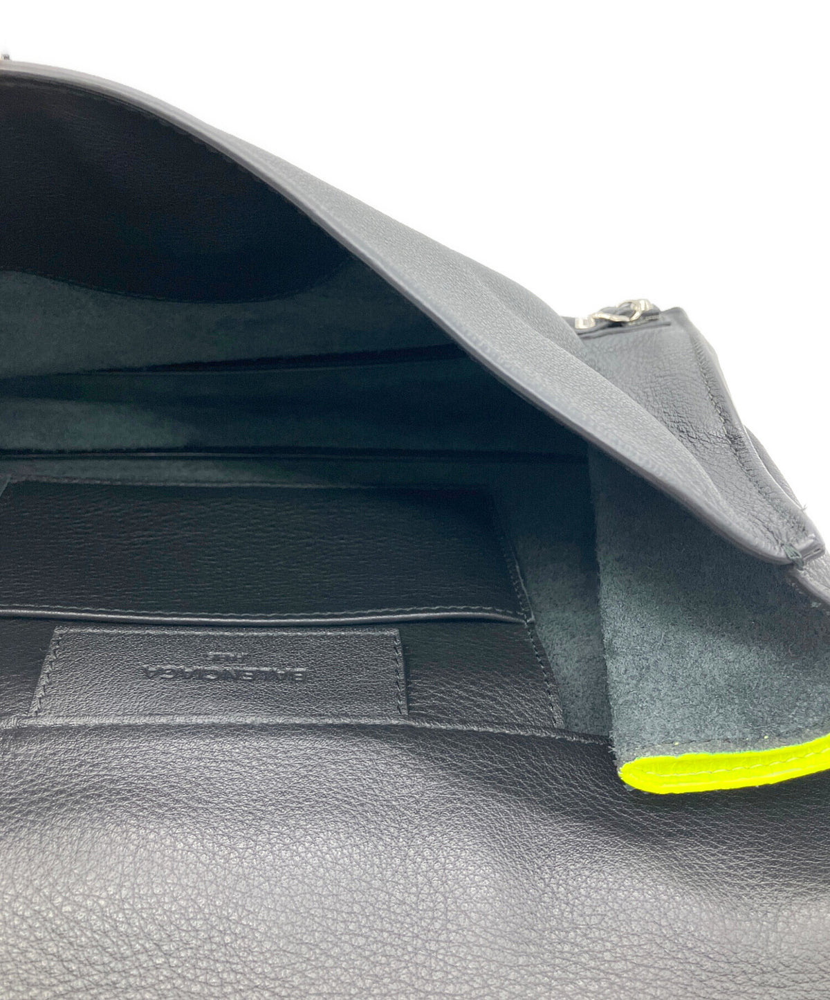[Pre-owned] BALENCIAGA Paper Zip Around Sight Clutch Bag 357328