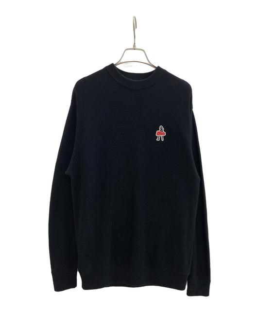 [Pre-owned] Hysteric Glamour GIRL badge sweater 02233NS05