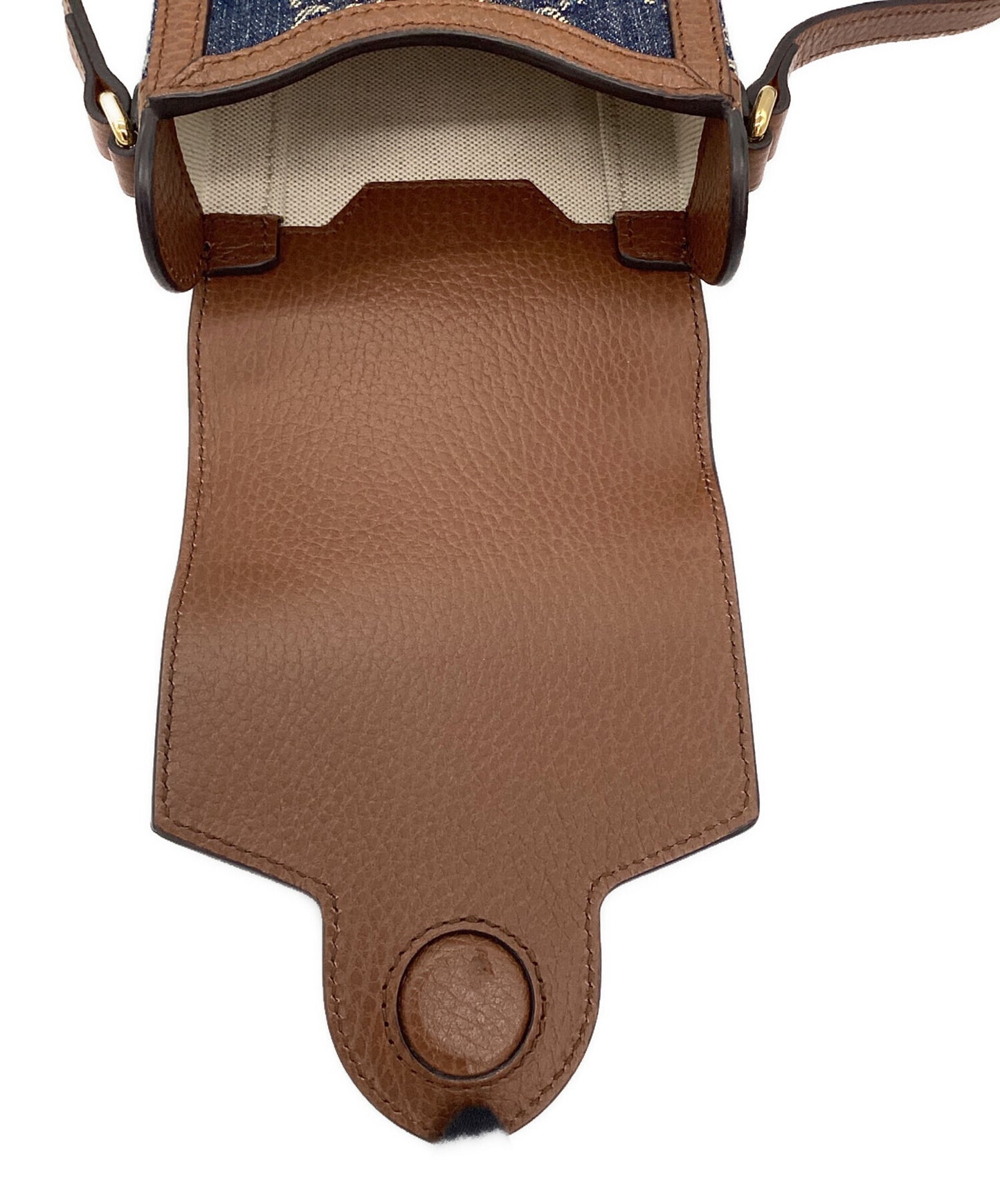 [Pre-owned] GUCCI Pochette GUCCI Horsebit denim 625615