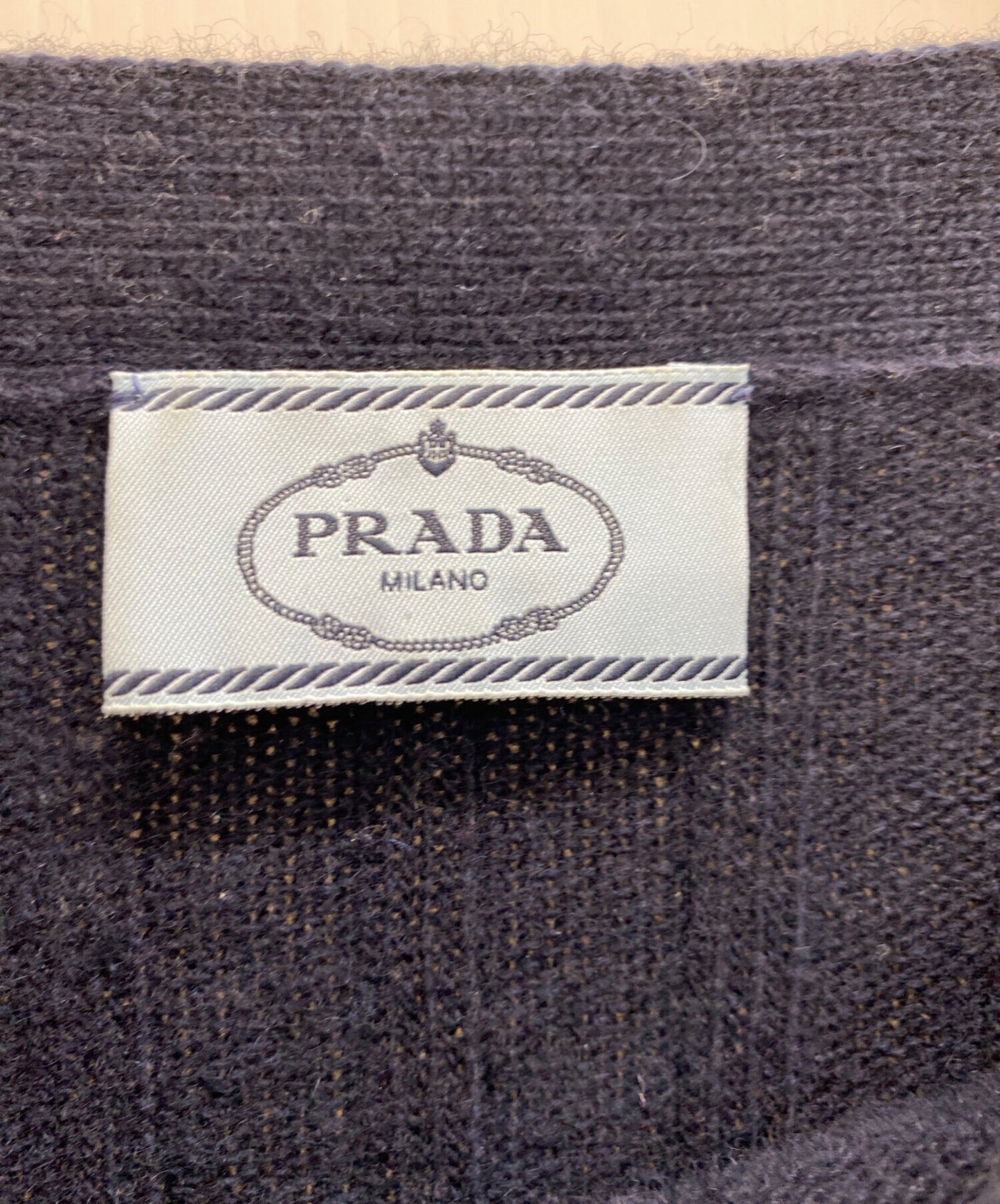[Pre-owned] PRADA thick knit 0000et-z005w-00002