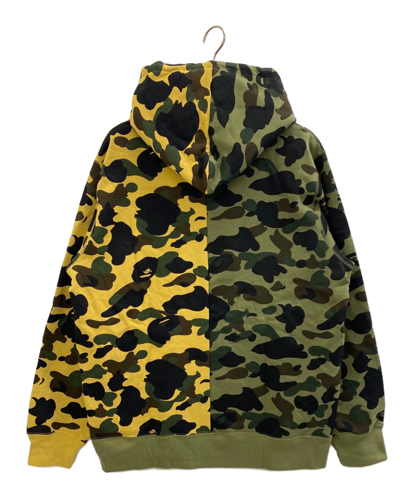 [Pre-owned] A BATHING APE 1st camo real camo separte pullover hoodie 001PPL301007M