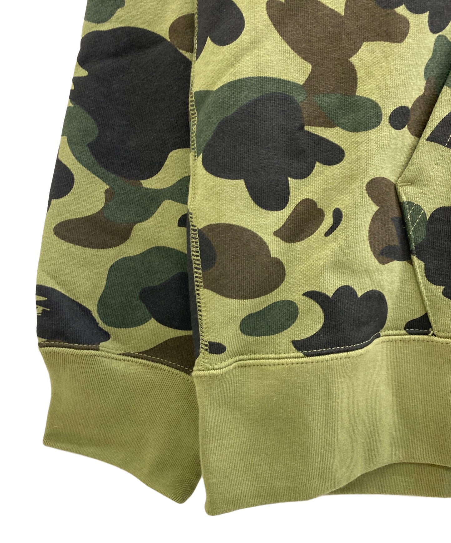 [Pre-owned] A BATHING APE 1st camo real camo separte pullover hoodie 001PPL301007M