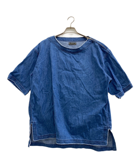 [Pre-owned] s'yte 8OZ DENIM OPEN-SHOULDER SHIRT UI-B26-007
