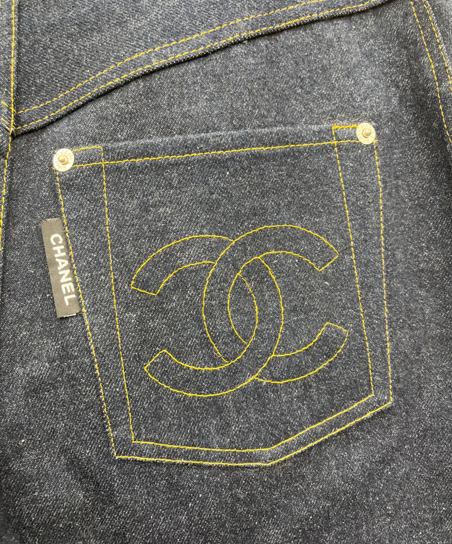 [Pre-owned] CHANEL denim pants PO6534VO4732