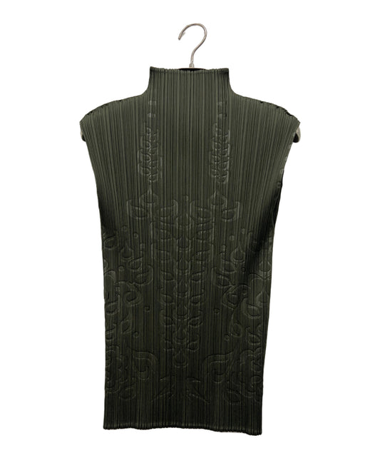 [Pre-owned] PLEATS PLEASE sleeveless blouse PP41-JK792