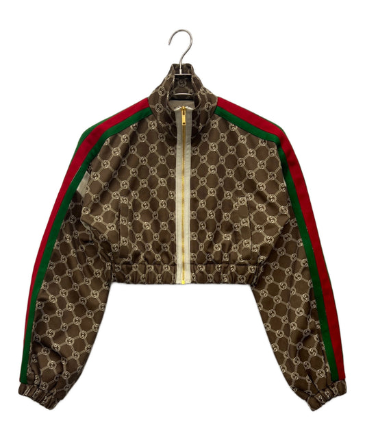 [Pre-owned] GUCCI Interlocking G Sherry Line Blouson 671495 XJD1G