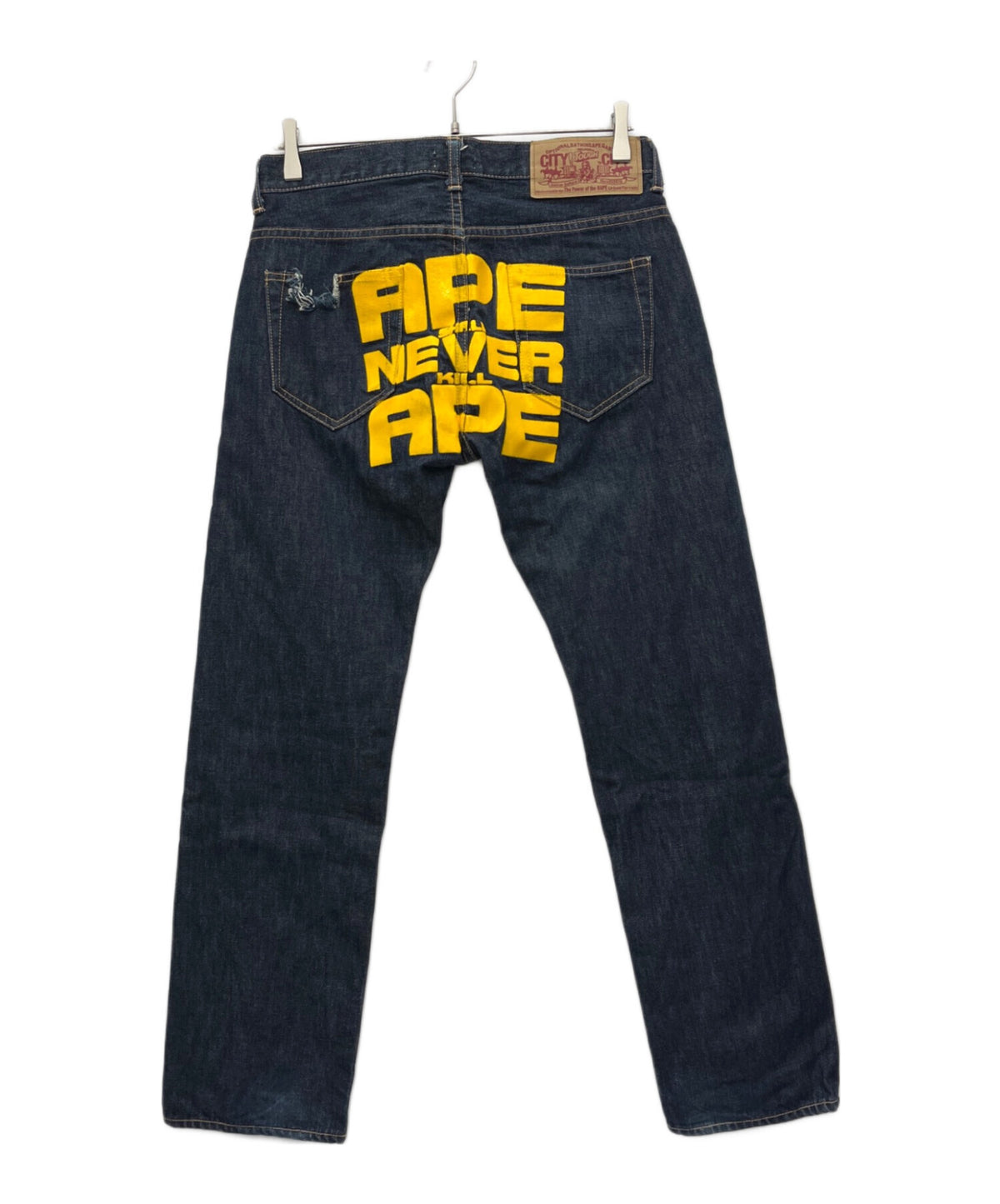 [Pre-owned] A BATHING APE denim pants