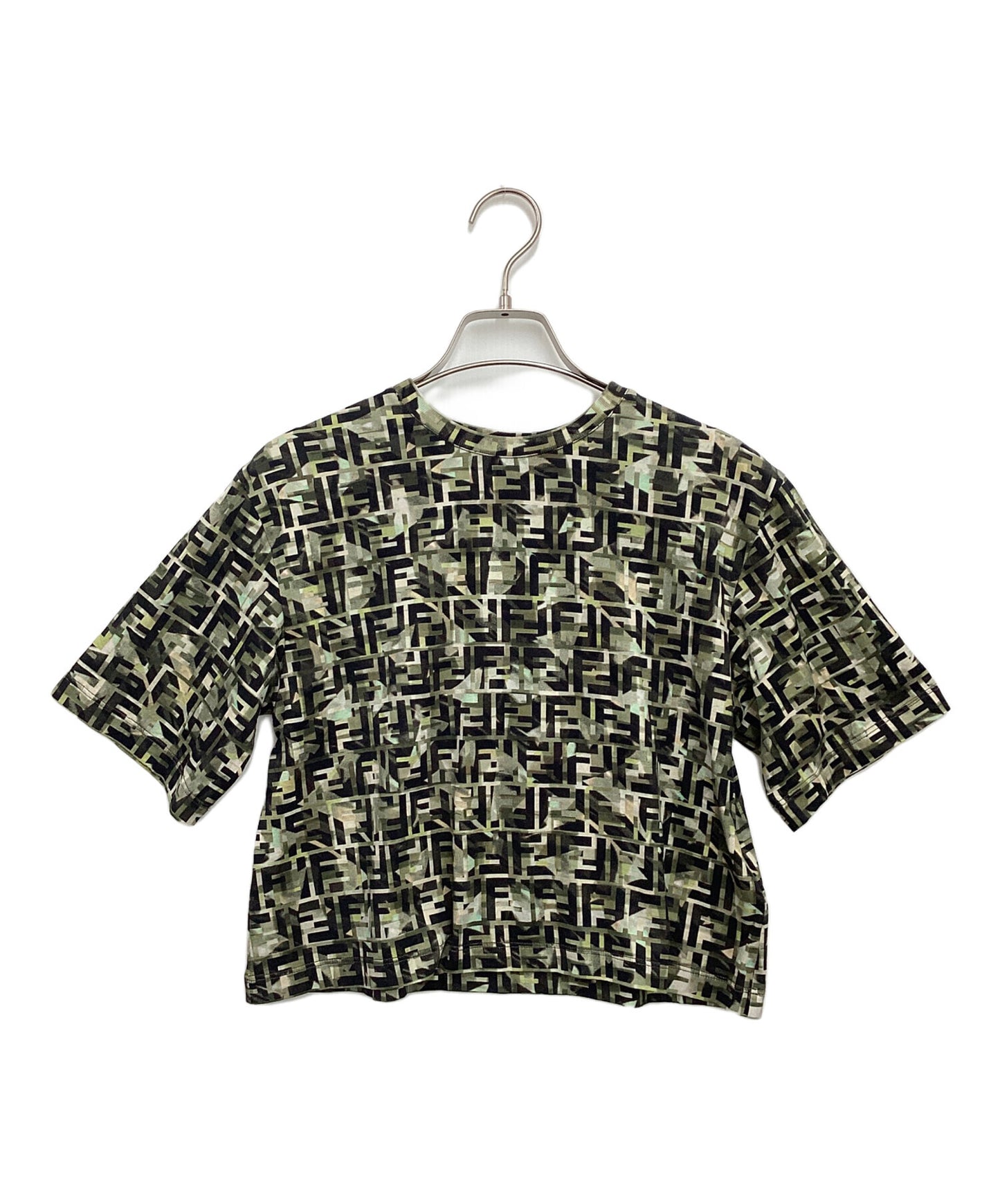 [Pre-owned] FENDI T-shirt FS7183 AC53