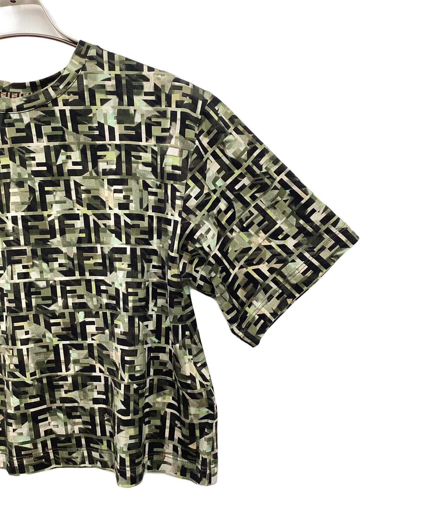 [Pre-owned] FENDI T-shirt FS7183 AC53