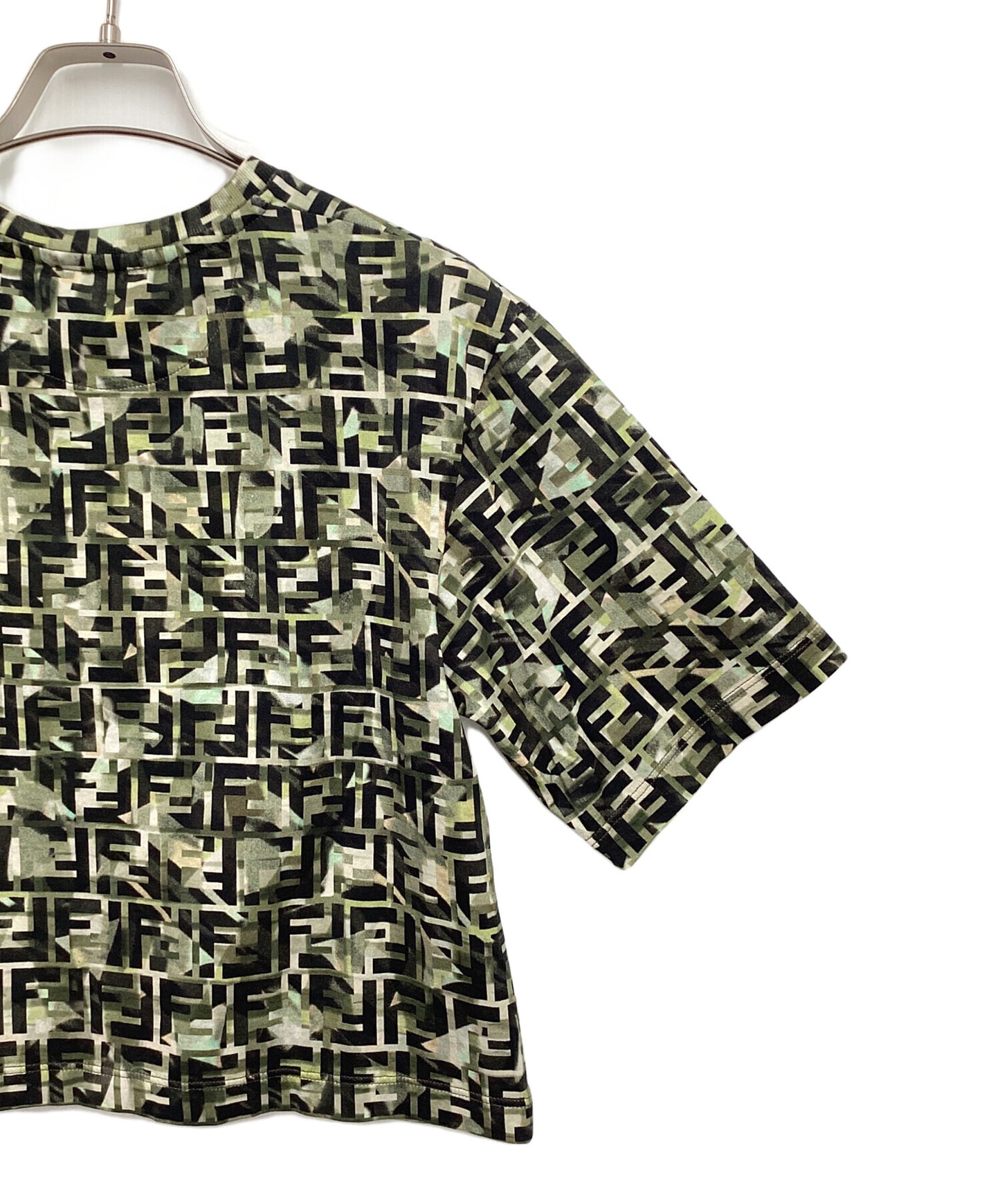 [Pre-owned] FENDI T-shirt FS7183 AC53