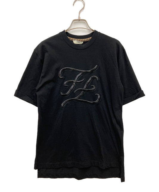 [Pre-owned] FENDI Calligraphy T-shirts FS7011 A9ER