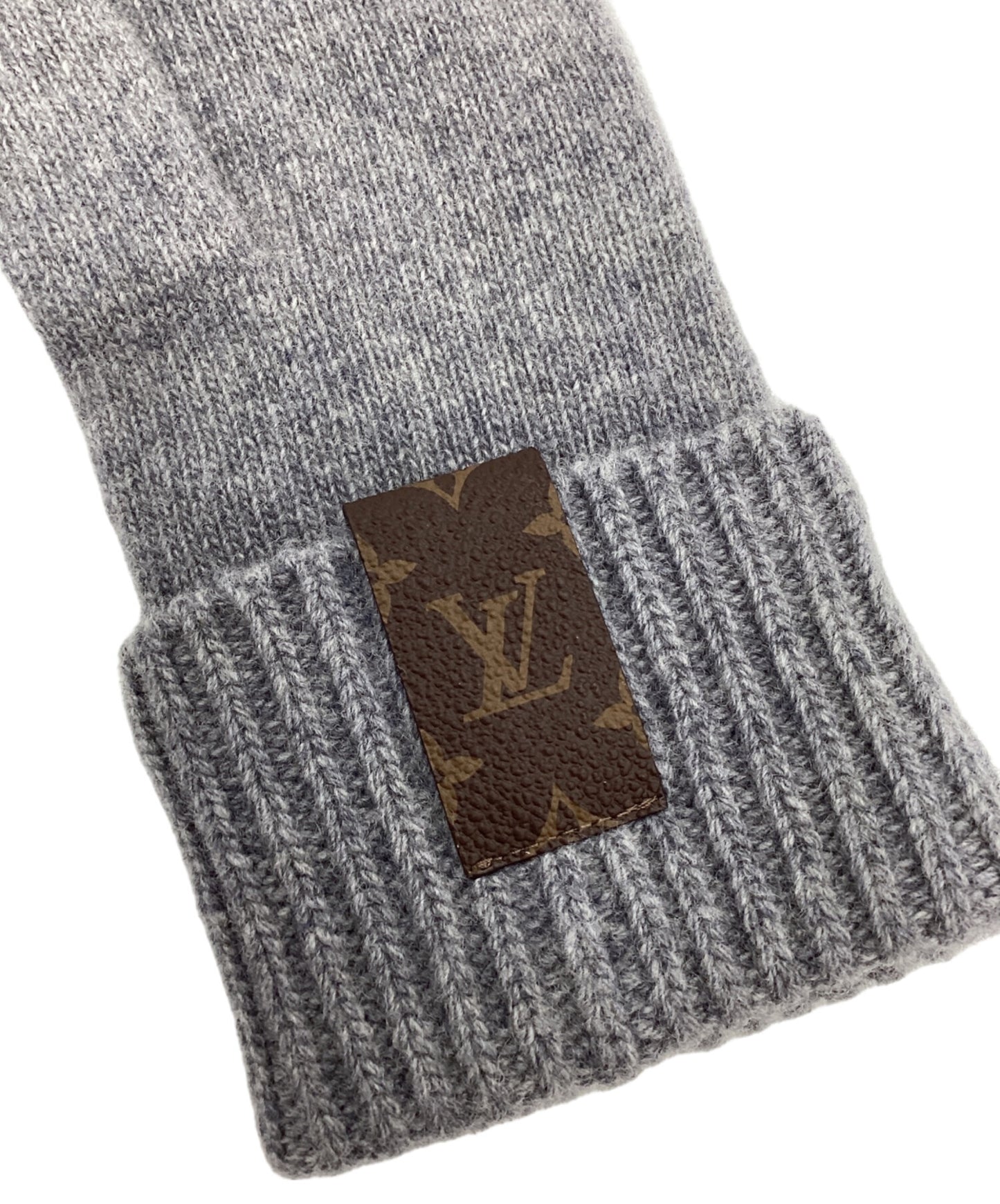 [Pre-owned] LOUIS VUITTON Knit Gloves LV Medallion M94589