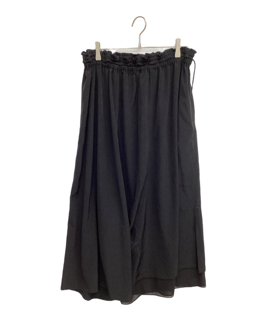 [Pre-owned] Y's TRIACETATE POLYESTER de CHINE ASYMMETRY PANTS YA-P26-500
