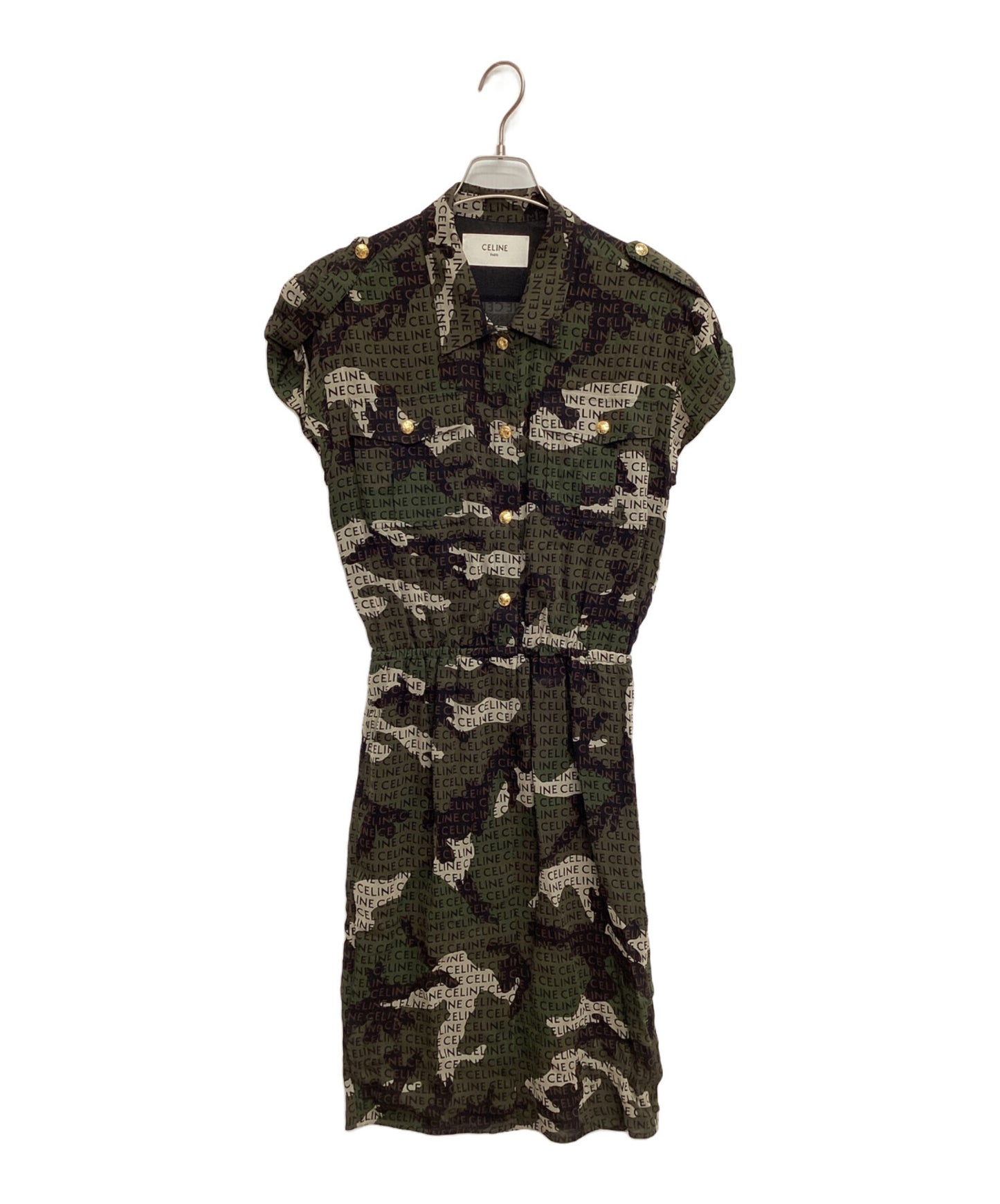 [Pre-owned] CELINE Short Sleeve Dress 2R88E361R