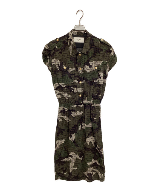 [Pre-owned] CELINE Short Sleeve Dress 2R88E361R