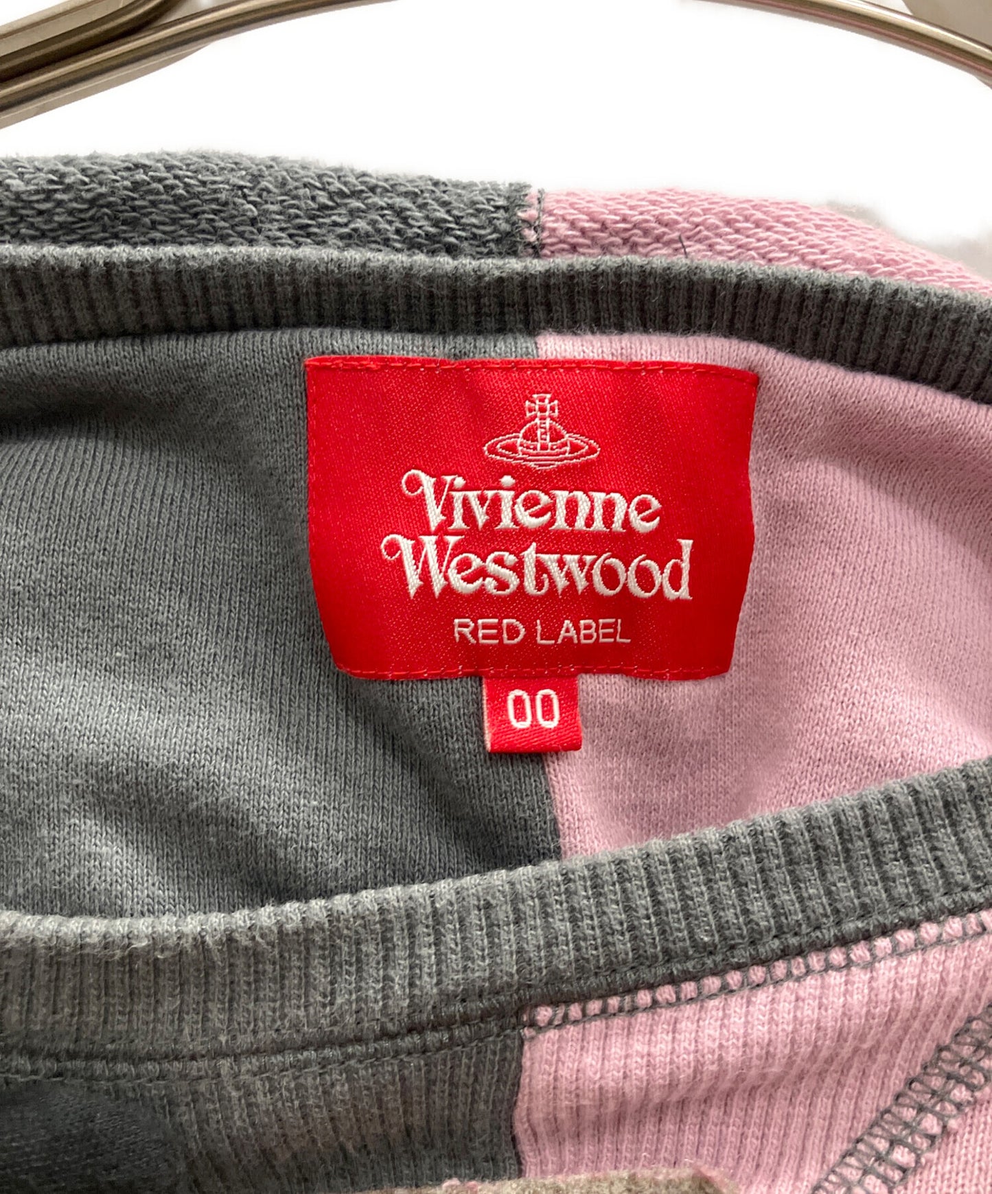 [Pre-owned] Vivienne Westwood RED LABEL Patchwork oversized parka 17-12-322012