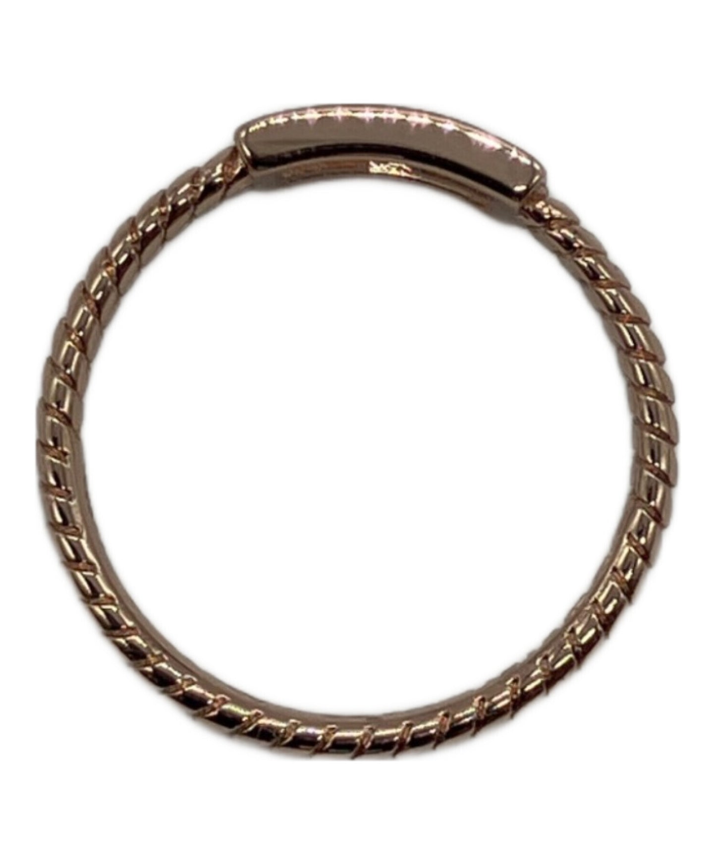 [Pre-owned] FENDI FF baguette motif ring