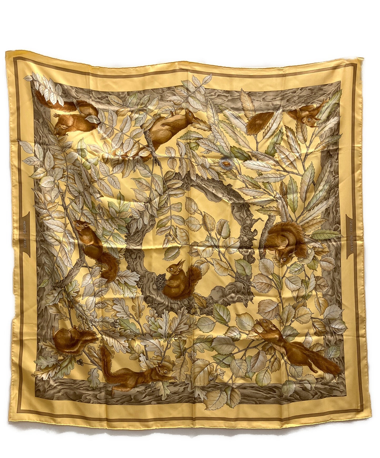 [Pre-owned] HERMES Silk scarf Carré 90 Nutcracker