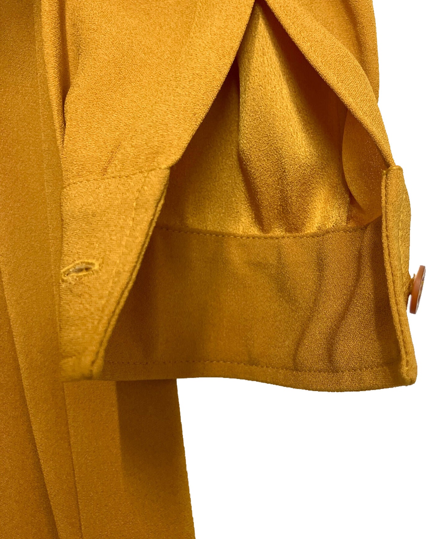 [Pre-owned] GUCCI Half Button Midi Dress 345037