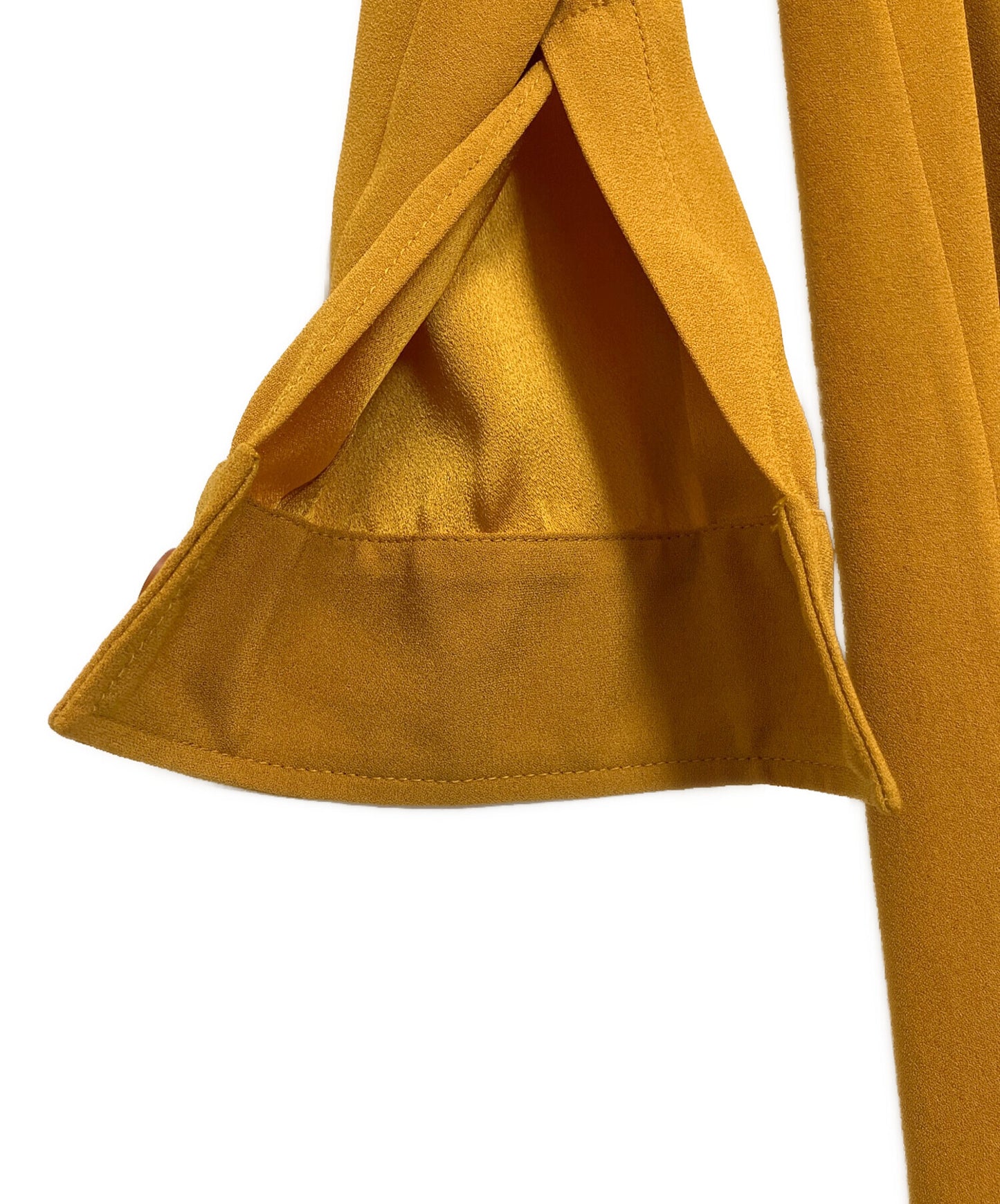 [Pre-owned] GUCCI Half Button Midi Dress 345037