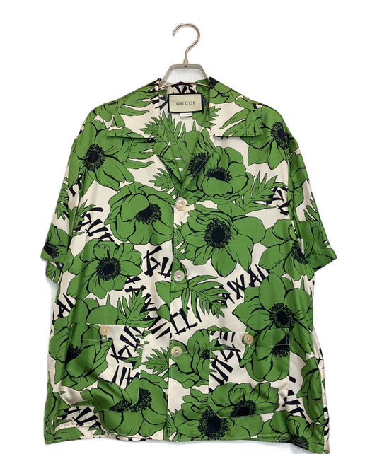 [Pre-owned] GUCCI silk shirt 609040 ZAEM2