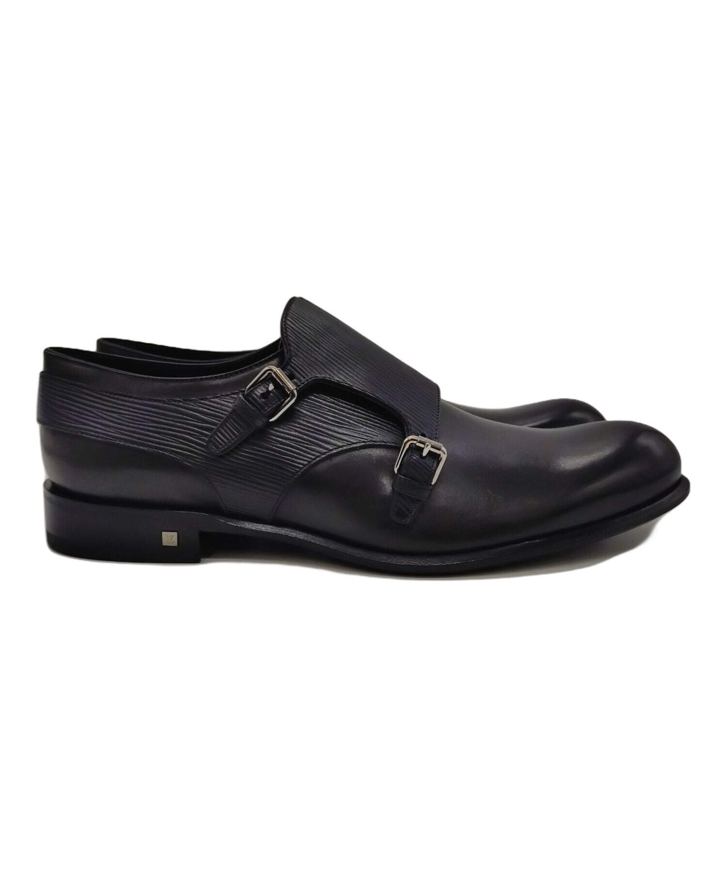 [Pre-owned] LOUIS VUITTON double monk strap shoes