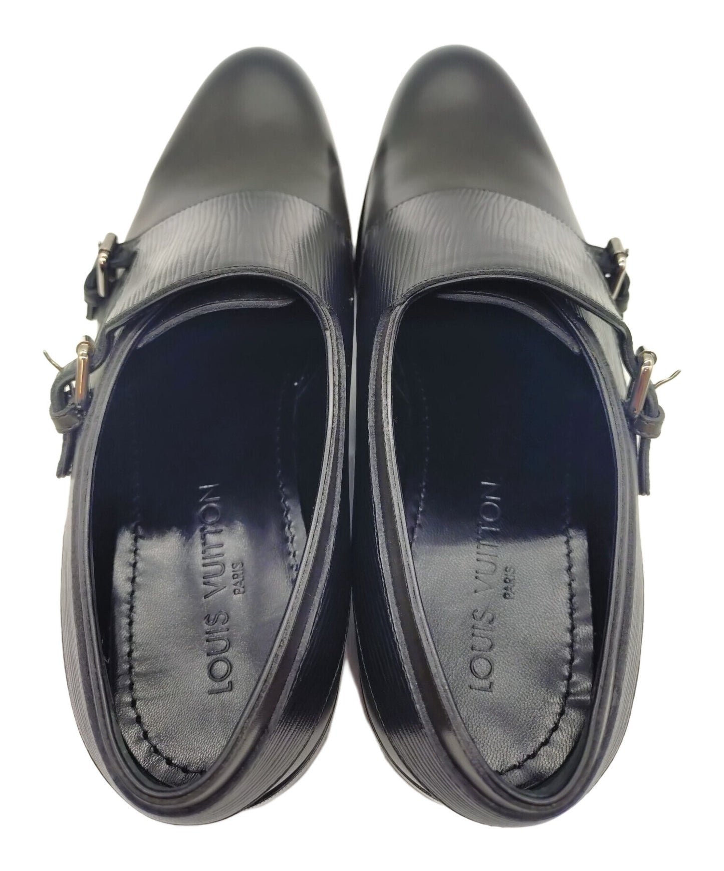 [Pre-owned] LOUIS VUITTON double monk strap shoes