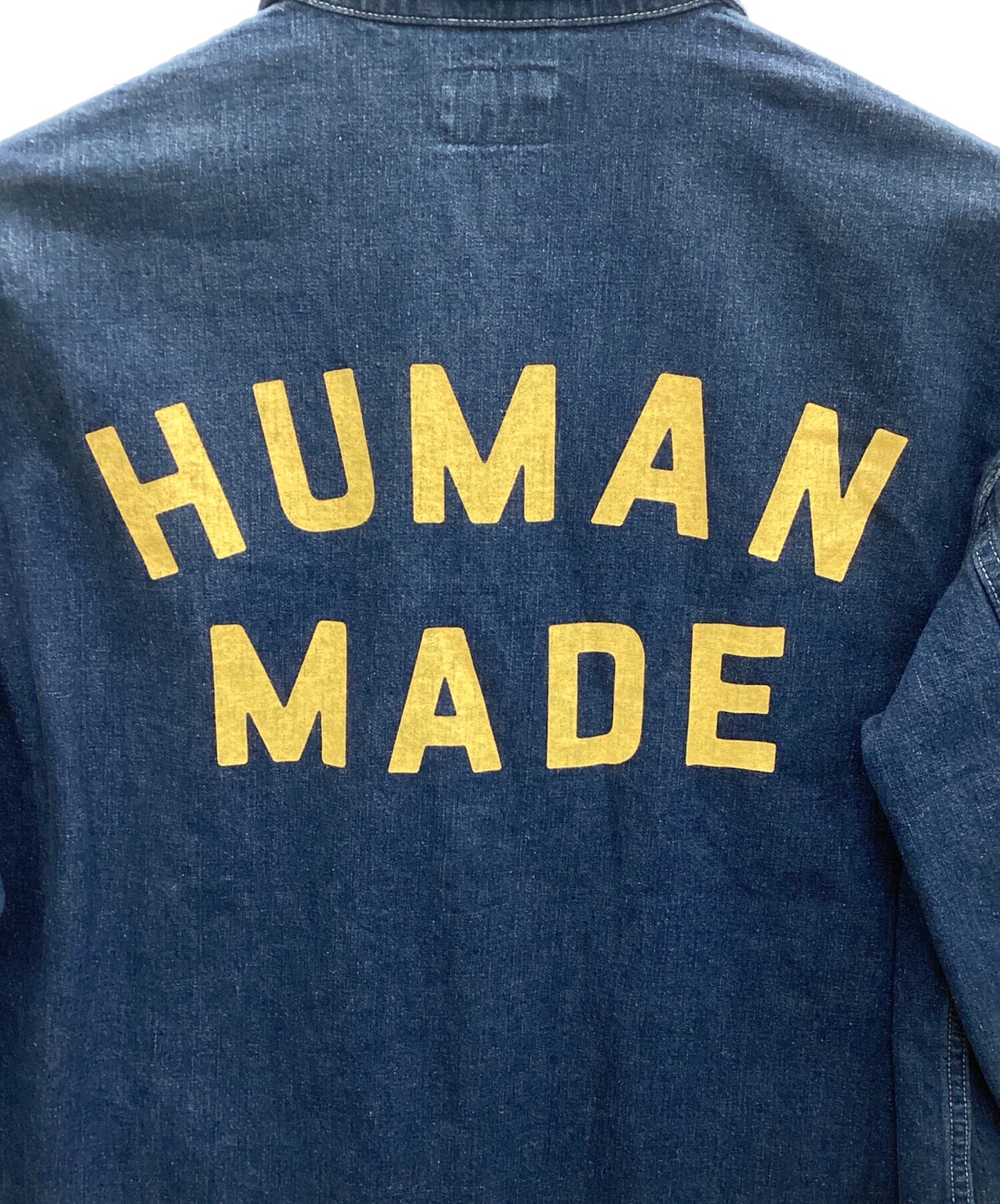 [Pre-owned] HUMAN MADE Military Denim Coverall Jacket HM28JK004