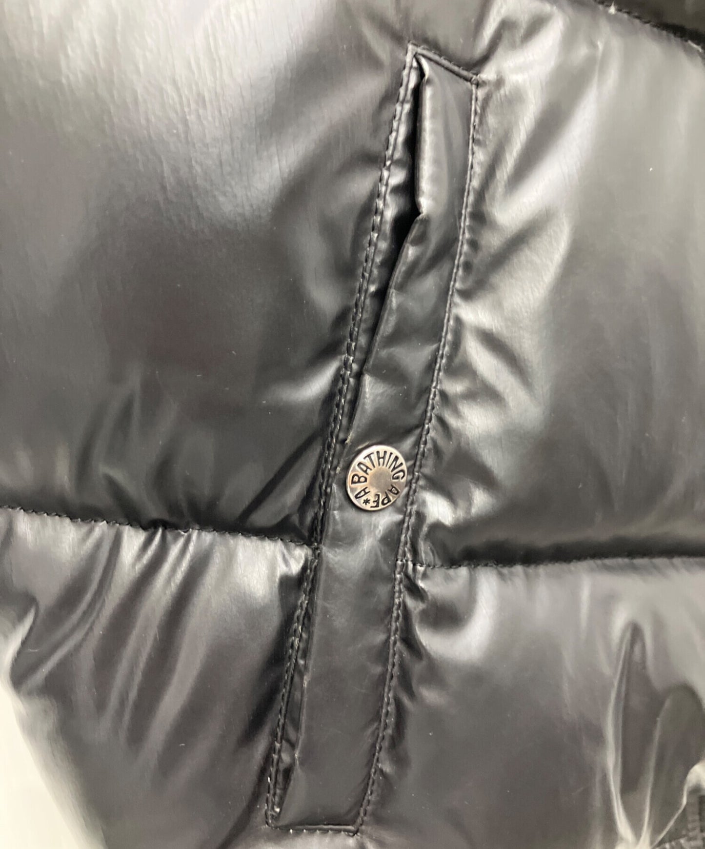 [Pre-owned] A BATHING APE down vest