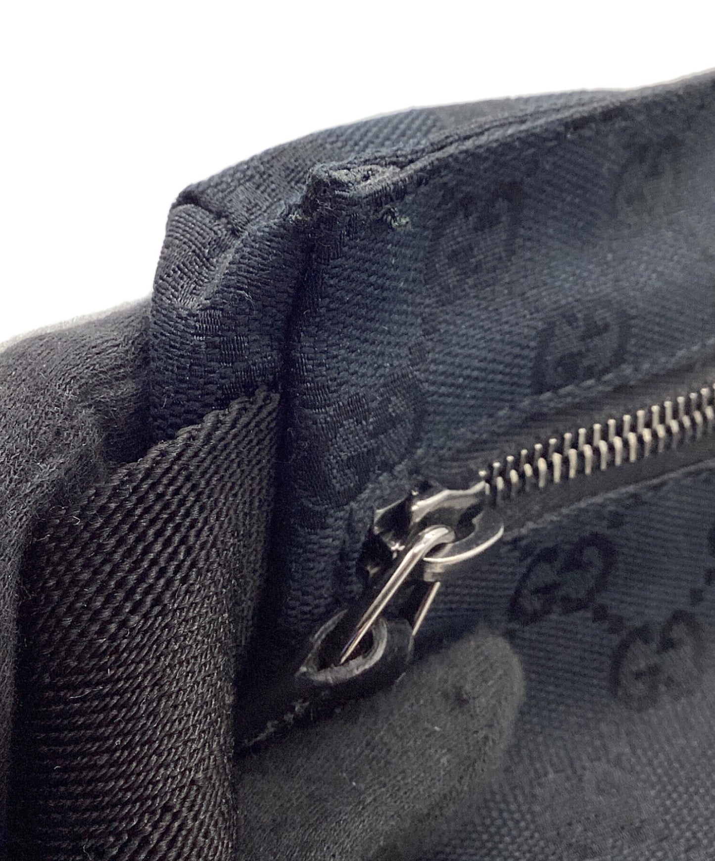 [Pre-owned] GUCCI GG canvas waist pouch 28566