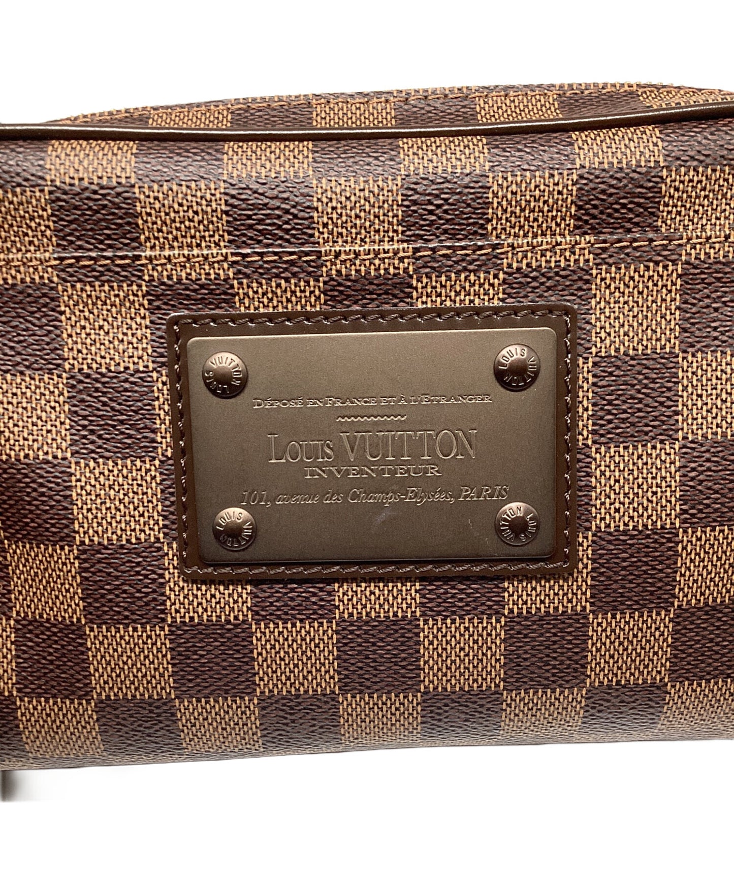 [Pre-owned] LOUIS VUITTON Damier Bum Bag Brooklyn N41101
